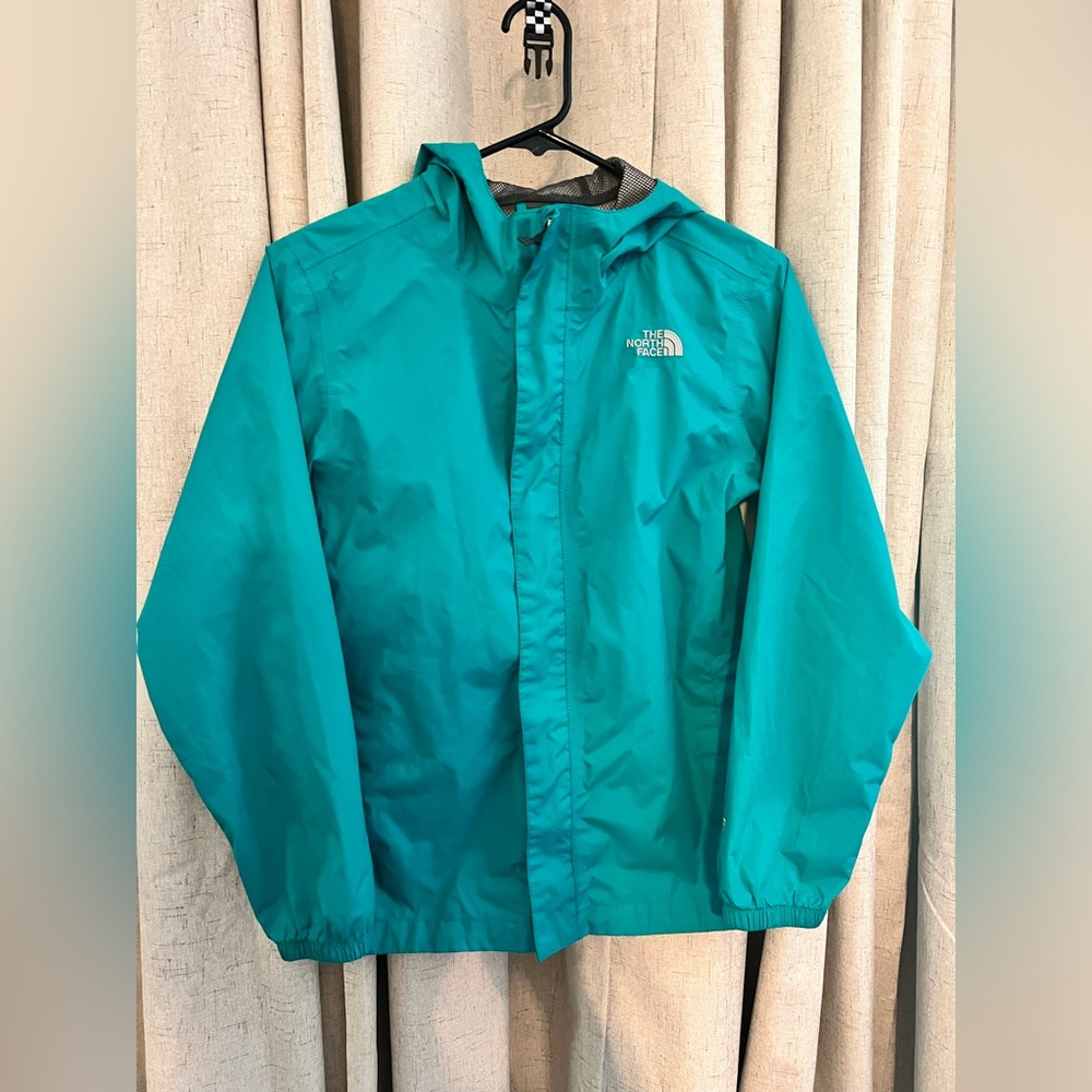 Kids Girl THE NORTH FACE windbreaker rain jacket Sz L